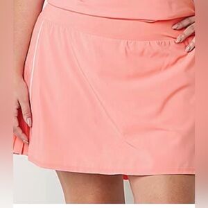 Xersion Tennis Coral Skort Women's XL Athletic Wear Tennis, Golf or Pickleball